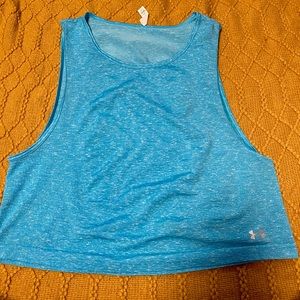 Blue Heat Gear Under Armour Tank
